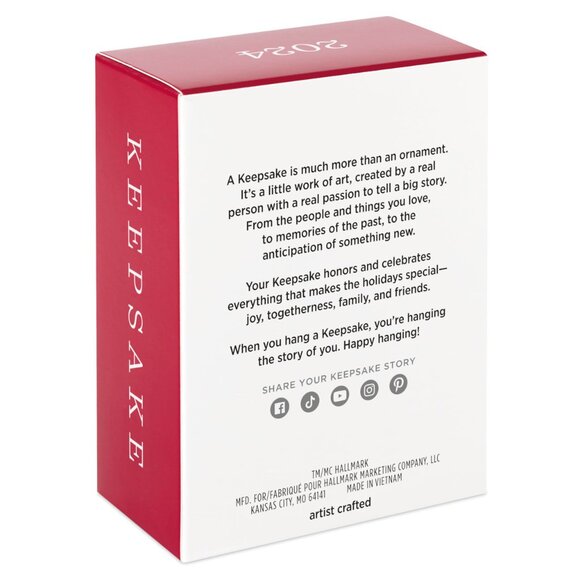 New! Heinz Yellow Mustard Hallmark Keepsake Christmas Ornament 2024 Condiment - Picture 2 of 5